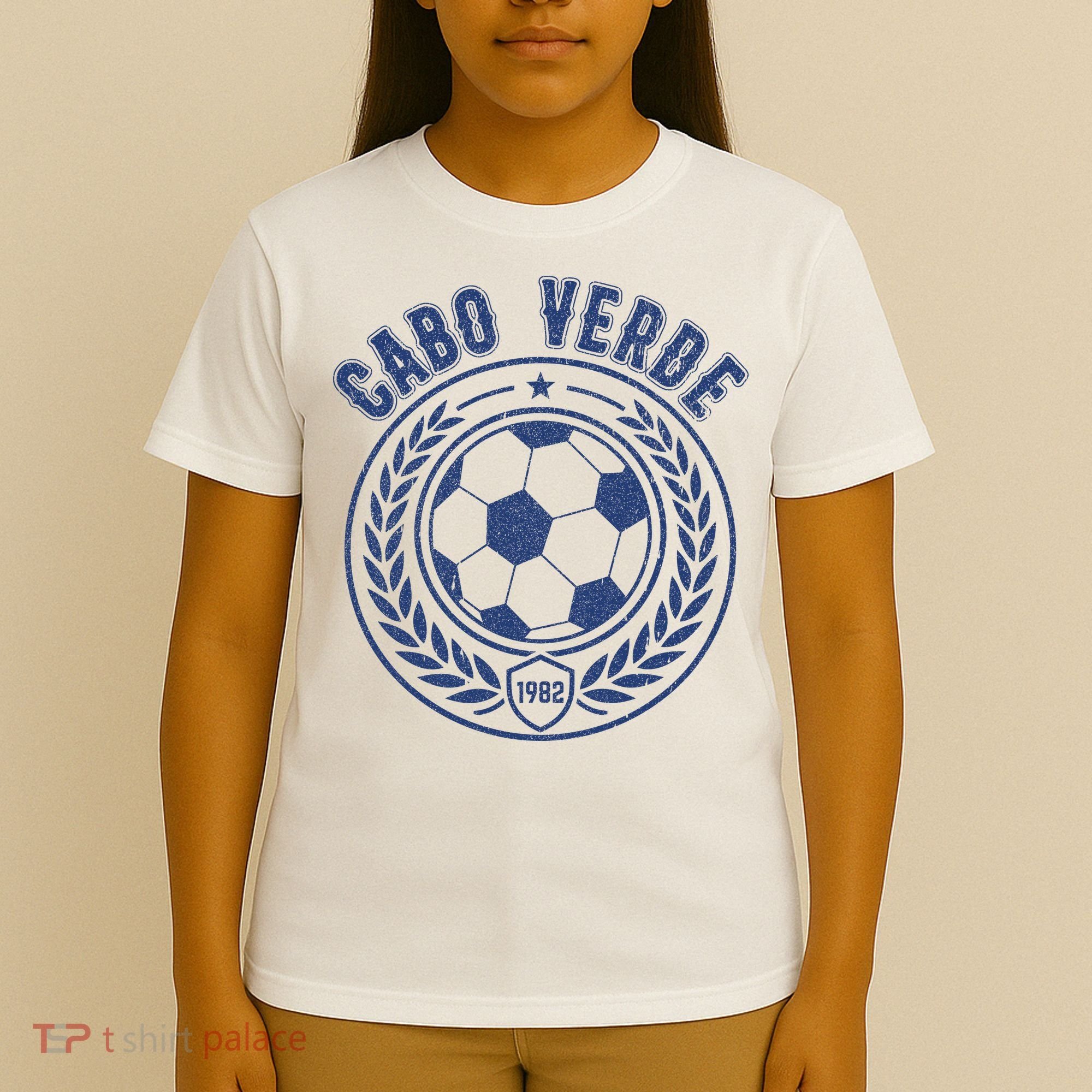 Cabo Verde Futbol Soccer Country Team Fan T-Shirt