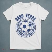 Cabo Verde Futbol Soccer Country Team Fan T-Shirt thumb 5