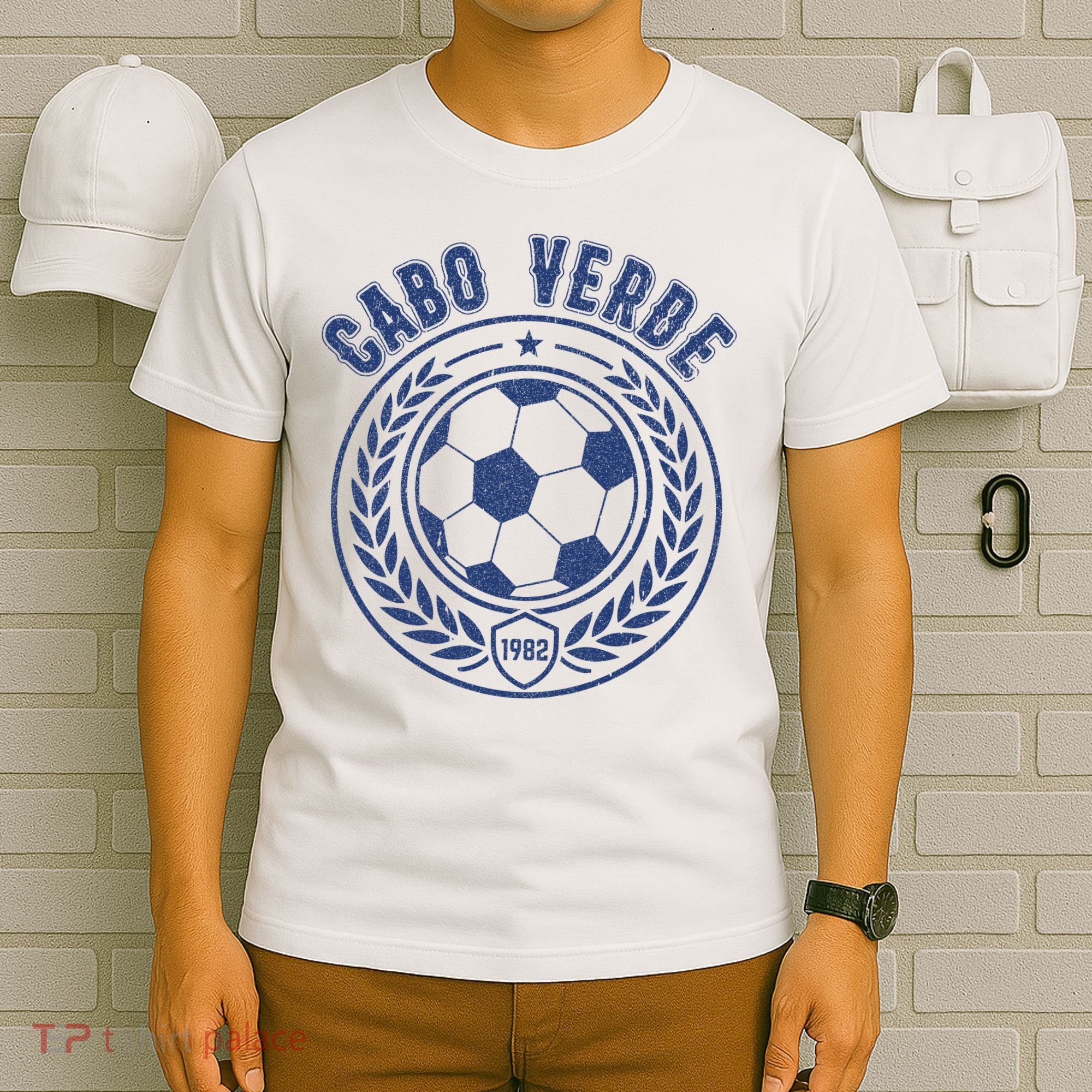 Cabo Verde Futbol Soccer Country Team Fan T-Shirt