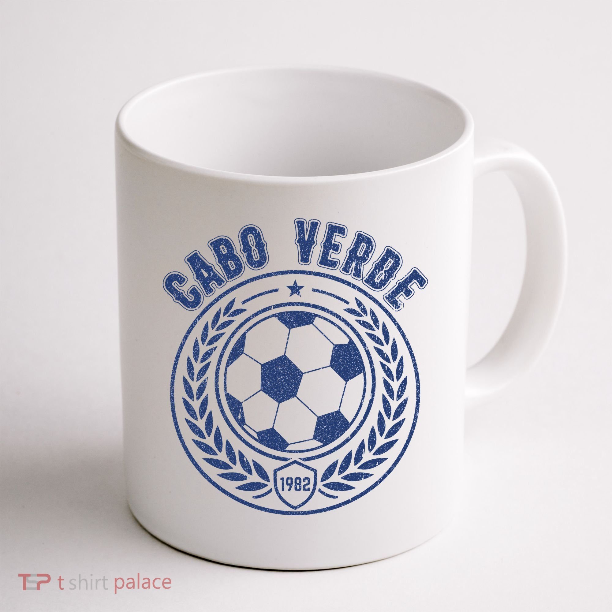 Cabo Verde Futbol Soccer Country Team Fan Coffee Mug