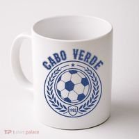 Cabo Verde Futbol Soccer Country Team Fan Coffee Mug thumb 0