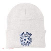 Cabo Verde Futbol Soccer Country Team Fan Beanie thumb 0