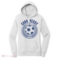 Cabo Verde Futbol Soccer Country Team Fan Women's Hoodie thumb 0