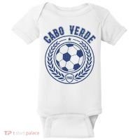 Cabo Verde Futbol Soccer Country Team Fan Baby Bodysuit thumb 0