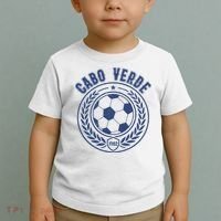 Cabo Verde Futbol Soccer Country Team Fan Toddler T-Shirt thumb 2