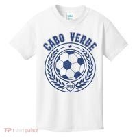 Cabo Verde Futbol Soccer Country Team Fan Kids T-Shirt thumb 0