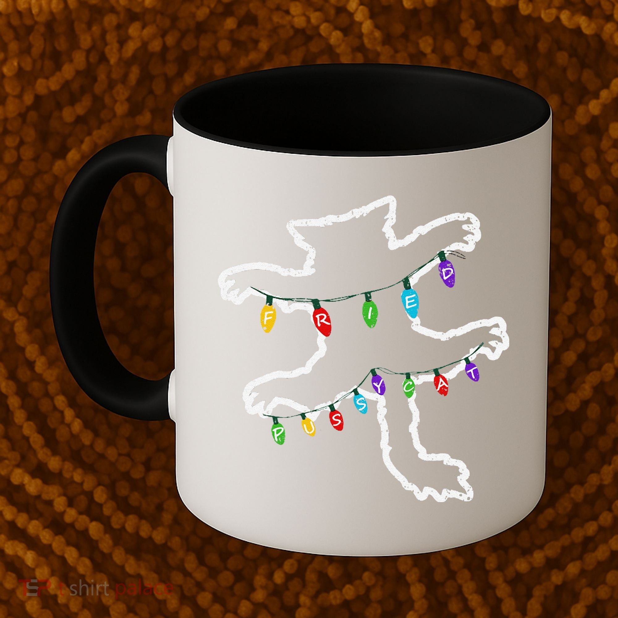 Christmas Vacation Fried Pussycat Christmas Vacation Coffee Mug