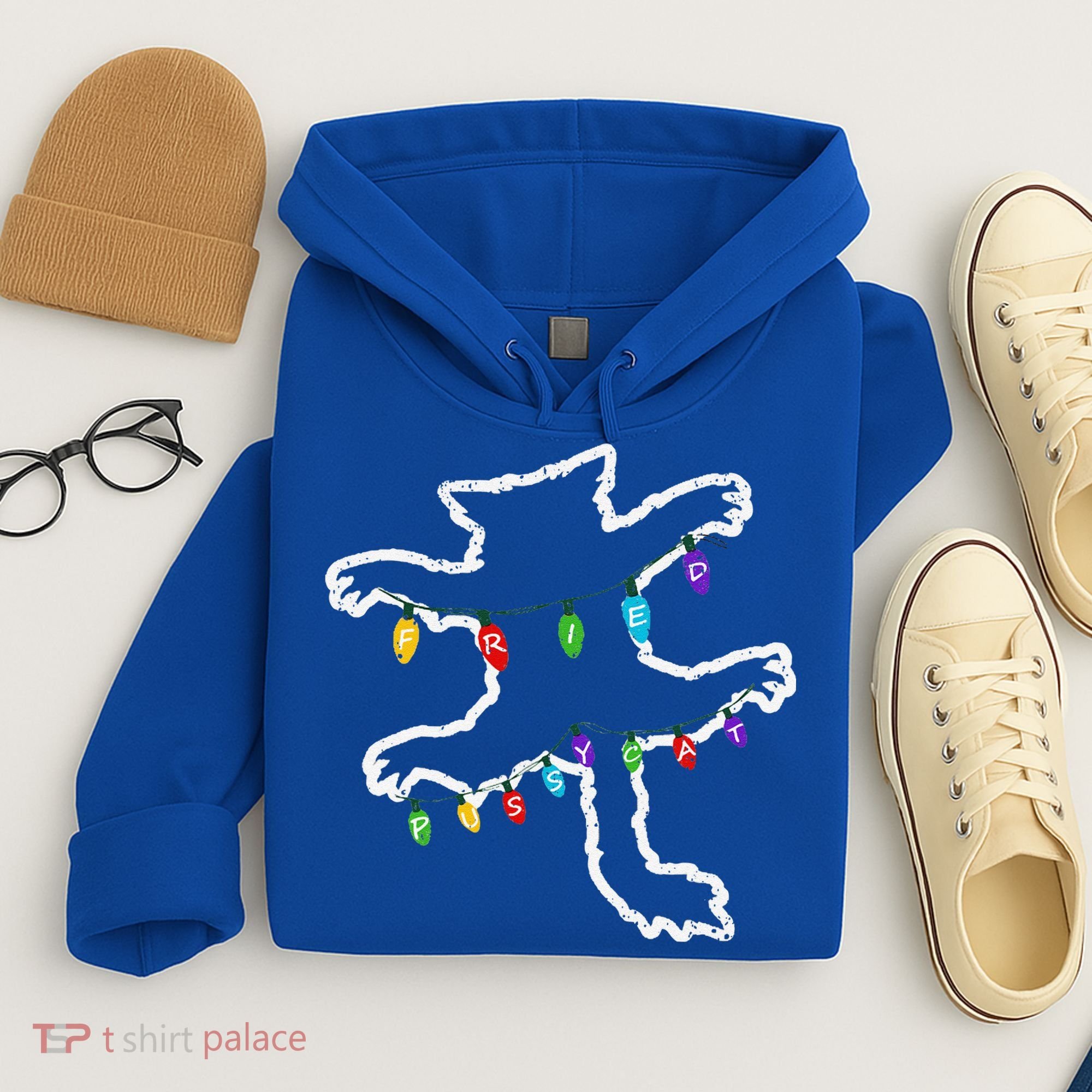 Christmas Vacation Fried Pussycat Christmas Vacation Hoodie