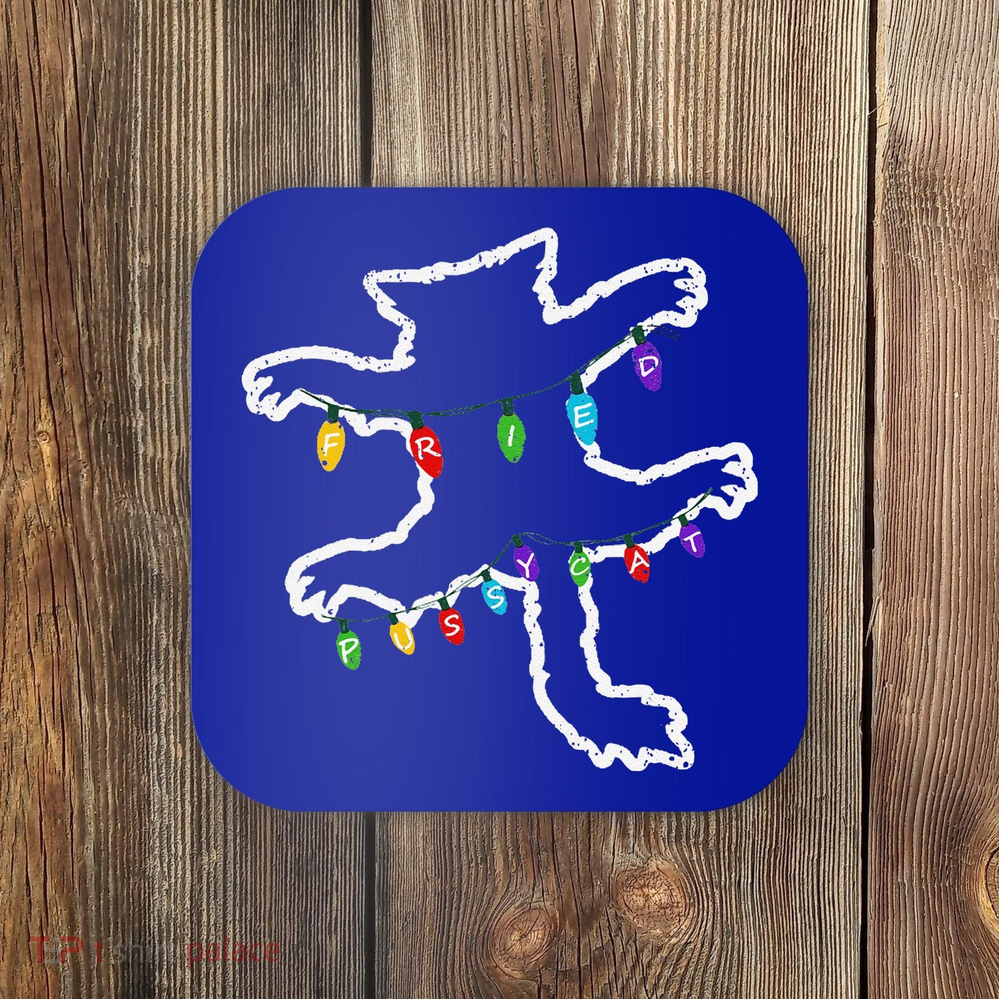 Christmas Vacation Fried Pussycat Christmas Vacation Coaster