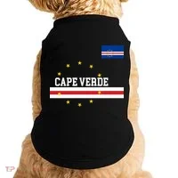 Cape Verde Flag National Pride Doggie Tank thumb 0
