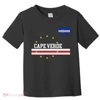 Cape Verde Flag National Pride Toddler T-Shirt thumb 0