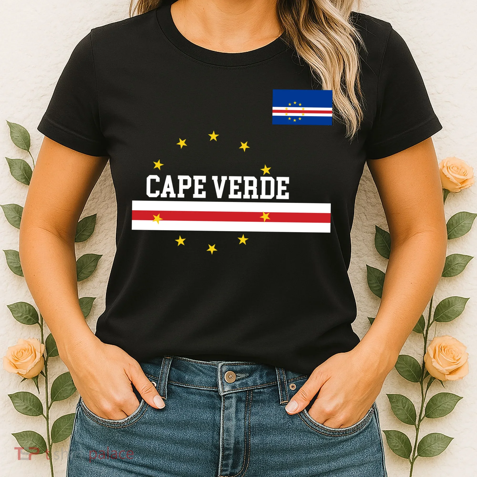 Cape Verde Flag National Pride Women's T-Shirt