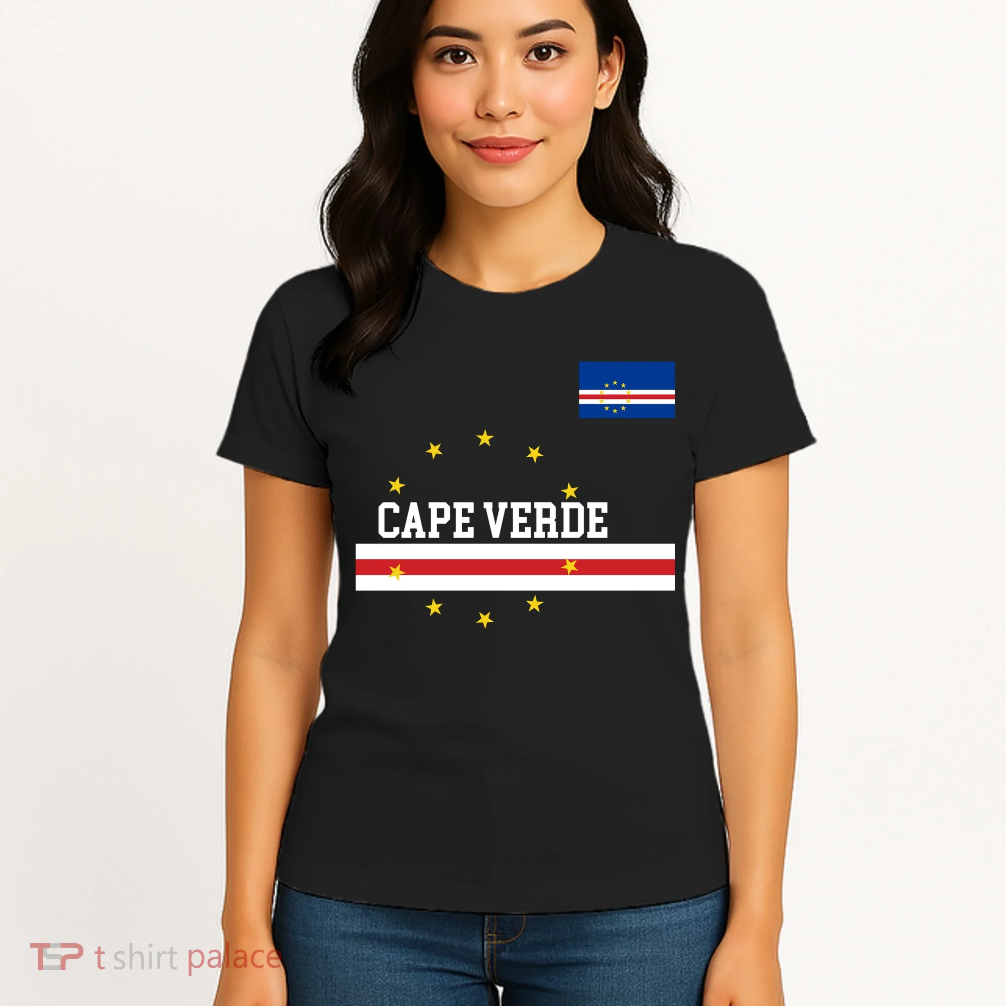 Cape Verde Flag National Pride Women's T-Shirt
