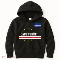 Cape Verde Flag National Pride Kids Hoodie thumb 0