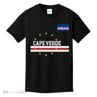 Cape Verde Flag National Pride Kids T-Shirt thumb 0