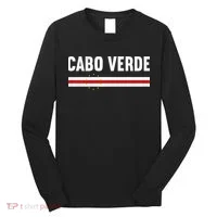 Cabo Verde Flag National Pride Long Sleeve Shirt thumb 0