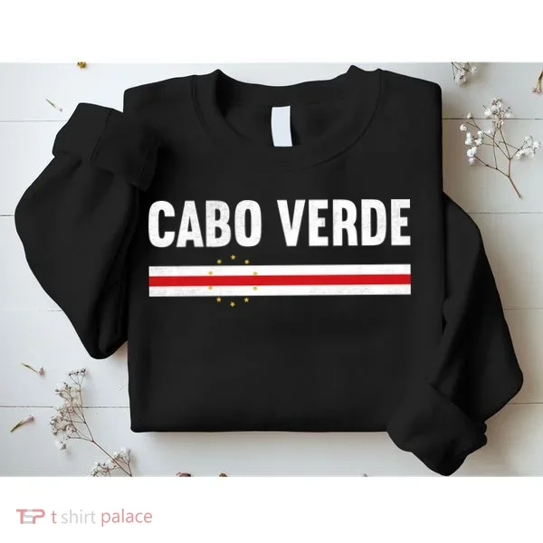 Cabo Verde Flag National Pride Sweatshirt