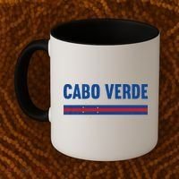 Cabo Verde Flag National Pride Coffee Mug thumb 2