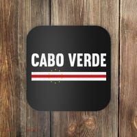 Cabo Verde Flag National Pride Coaster thumb 0