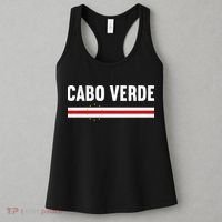 Cabo Verde Flag National Pride Women's Tank Top thumb 3