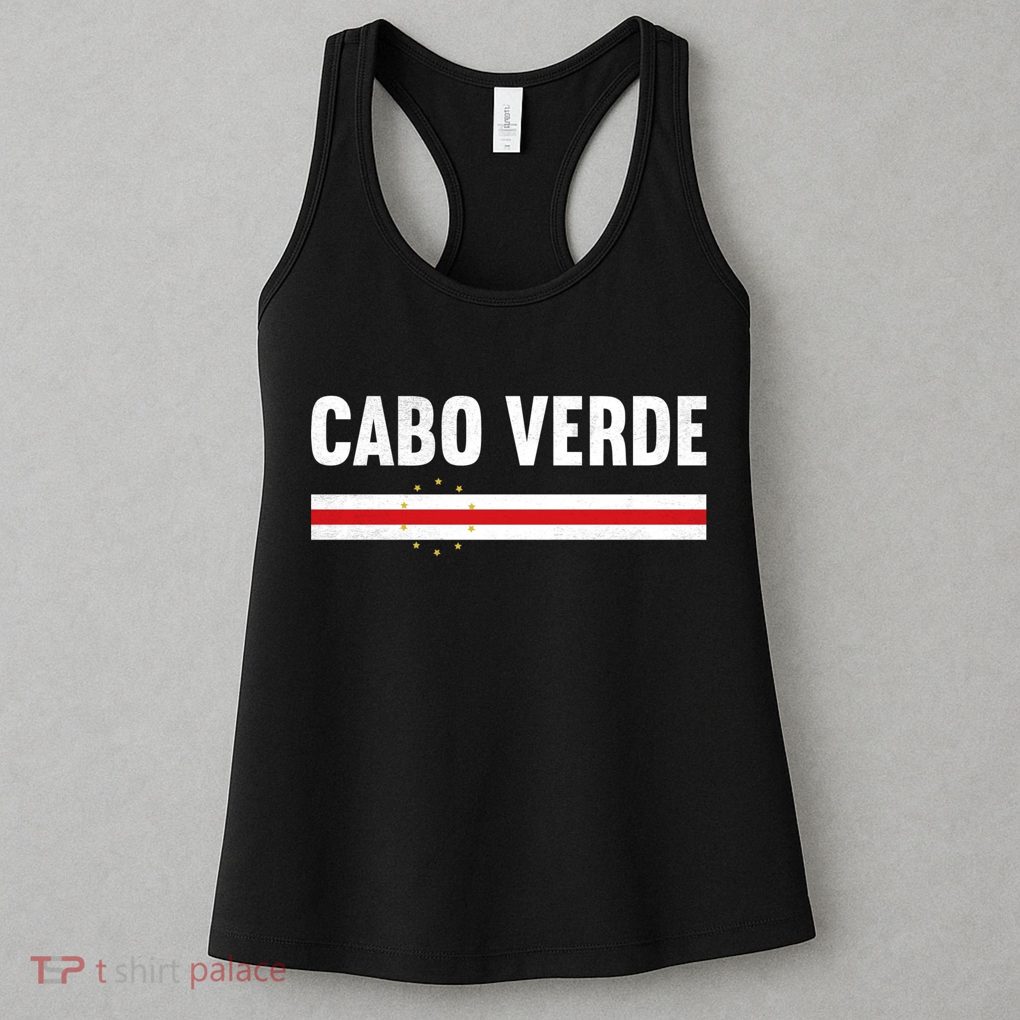 Cabo Verde Flag National Pride Women's Tank Top