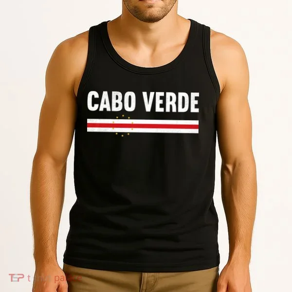 Cabo Verde Flag National Pride Tank Top