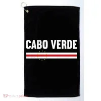 Cabo Verde Flag National Pride Golf Towel thumb 0