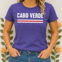 Cabo Verde Flag National Pride Women's T-Shirt thumb 2