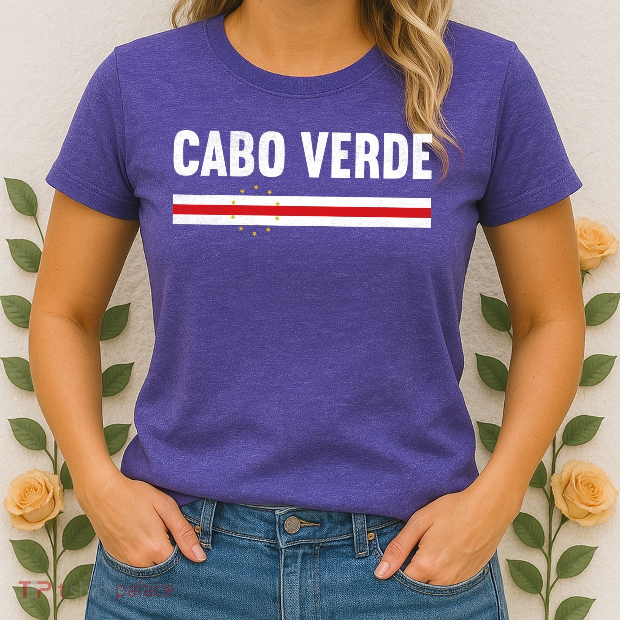 Cabo Verde Flag National Pride Women's T-Shirt