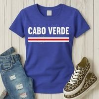 Cabo Verde Flag National Pride Women's T-Shirt thumb 3