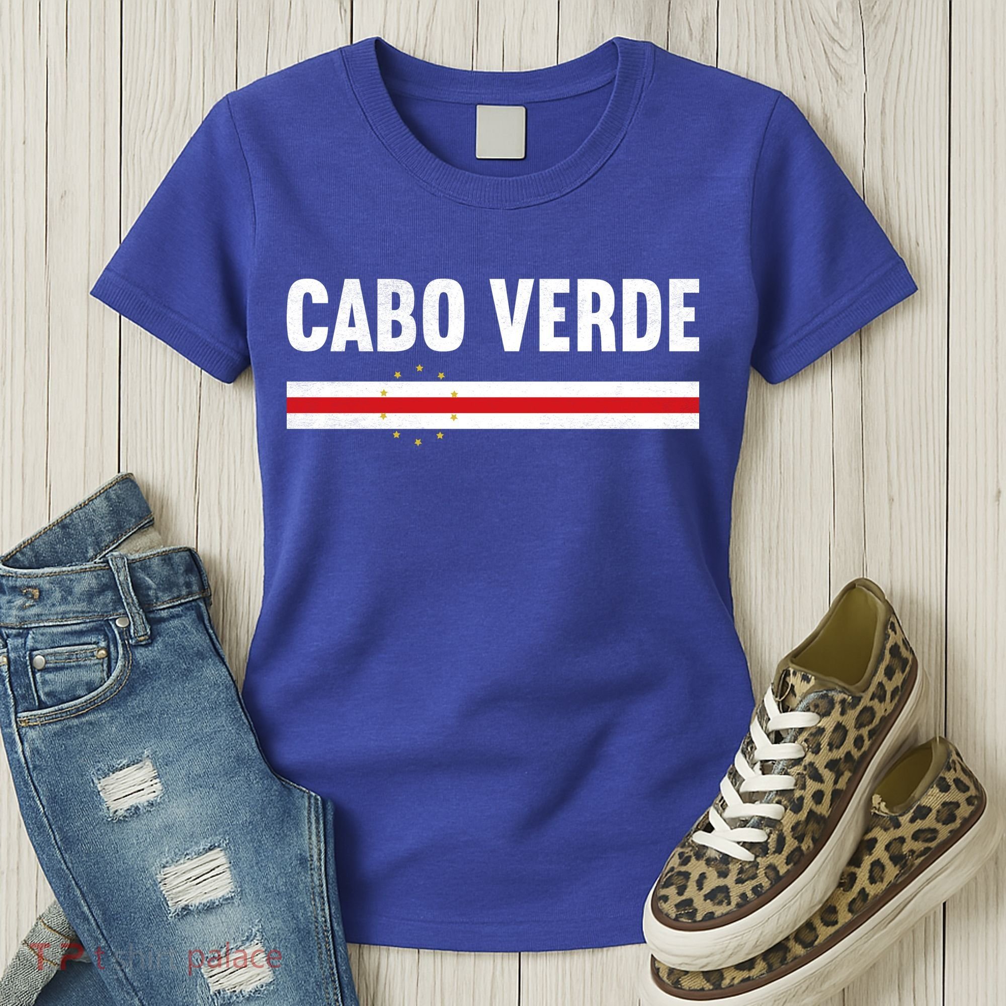 Cabo Verde Flag National Pride Women's T-Shirt