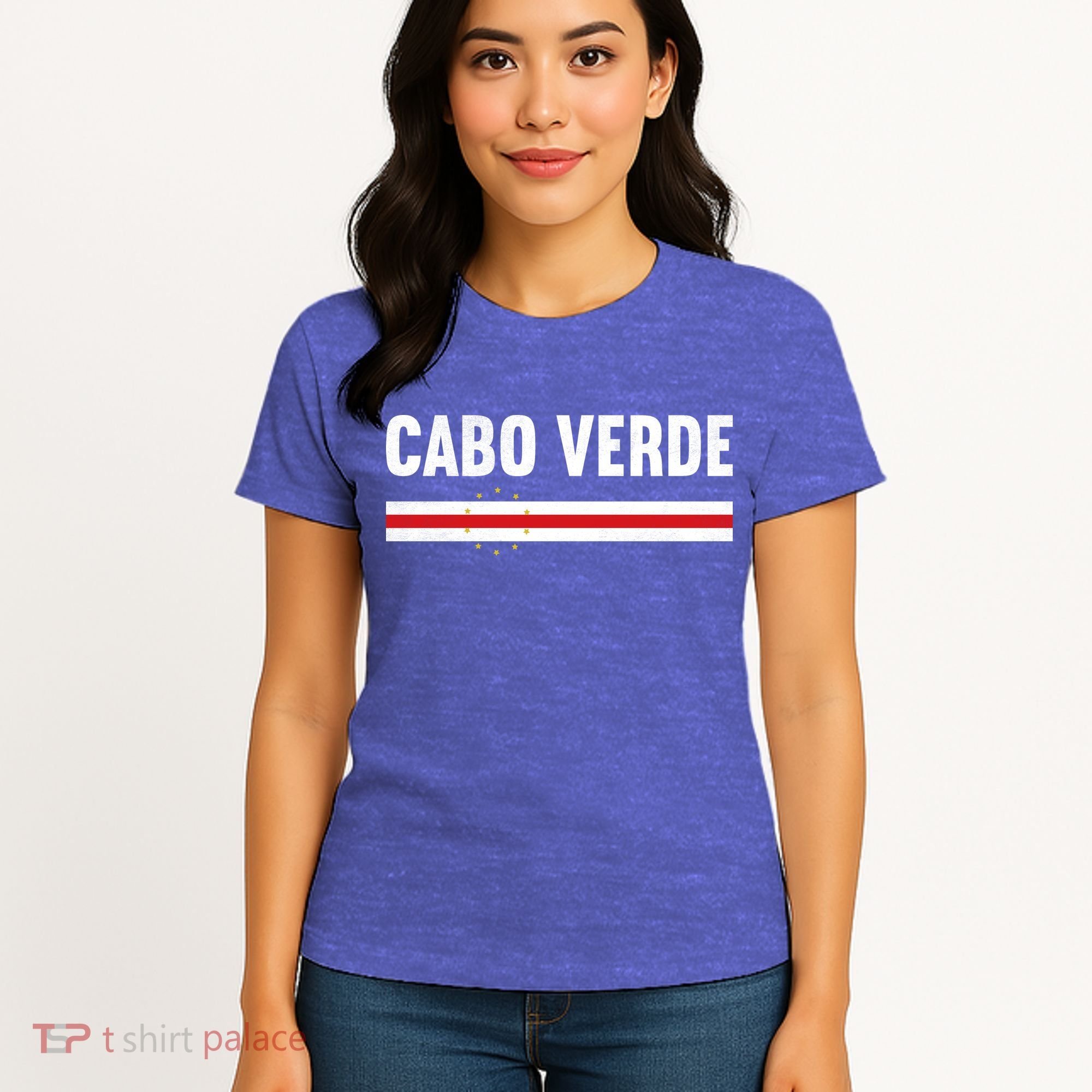 Cabo Verde Flag National Pride Women's T-Shirt