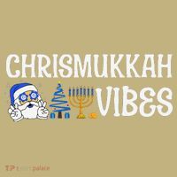 Chrismukkah Vibes Funny Santa Hanukkah Jewish Chanukah T-Shirt thumb 7