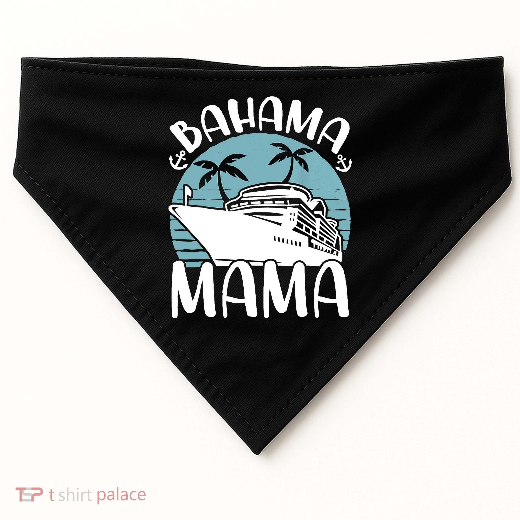 Cruising Vacation Family Trip Bahama Mama USA-Made Doggie Bandana