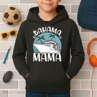 Cruising Vacation Family Trip Bahama Mama Kids Hoodie thumb 2