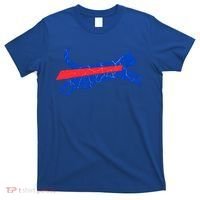 Cat-Bills Vintage Football Funny T-Shirt thumb 0