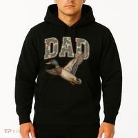 Camouflage Varsity Father's Day Dad Duck Hunting Hoodie thumb 2