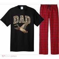 Camouflage Varsity Father's Day Dad Duck Hunting Pajama Set thumb 0