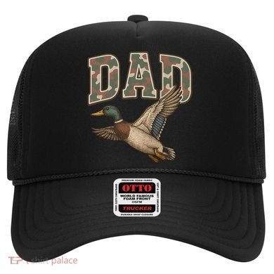 Camouflage Varsity Father's Day Dad Duck Hunting Hat