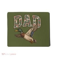 Camouflage Varsity Father's Day Dad Duck Hunting Mousepad thumb 0
