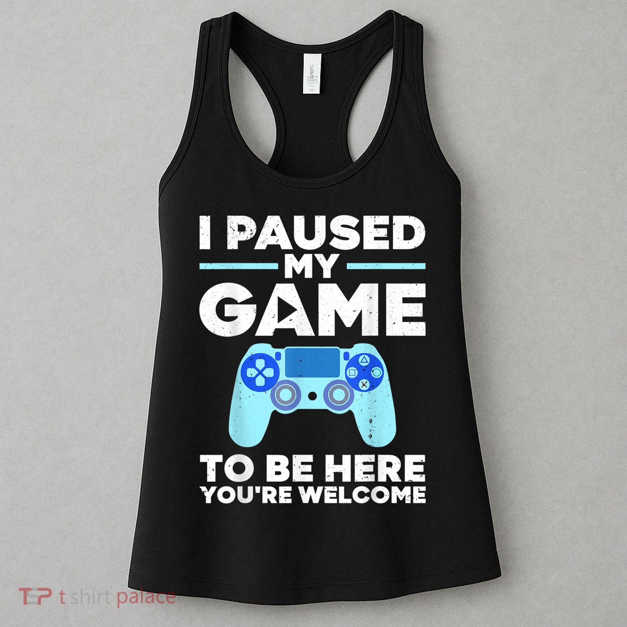 Cool Video Game Art For Men Women Video Gamer Gaming Lover Women's Tank Top