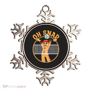 Christmas Volleyball Gingerbread Man Blocker Oh Snap Ornament