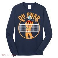 Christmas Volleyball Gingerbread Man Blocker Oh Snap Long Sleeve Shirt thumb 0