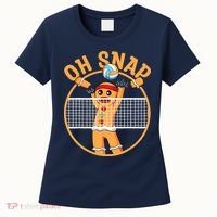 Christmas Volleyball Gingerbread Man Blocker Oh Snap Women's T-Shirt thumb 0