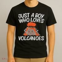 Cool Volcano Gift For Lava Magma Eruption Geology T-Shirt thumb 3