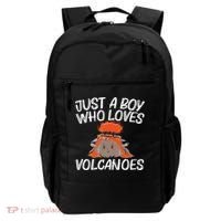 Cool Volcano Gift For Lava Magma Eruption Geology Backpack thumb 0