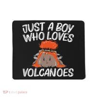 Cool Volcano Gift For Lava Magma Eruption Geology Mousepad thumb 0