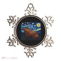Capybara Van Gogh Style Starry Night Ornament thumb 0