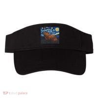 Capybara Van Gogh Style Starry Night Visor thumb 0