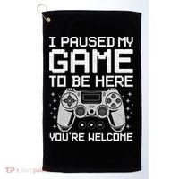 Cool Video Game Art For Video Gamer  Golf Towel thumb 0